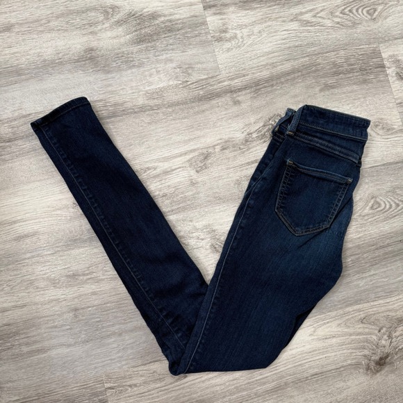 Hollister High Rise Jean Legging Dark Wash Women's Advanced Stretch Denim - Picture 1 of 11
